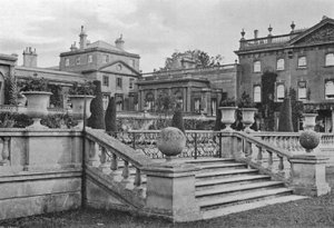 Lato parco dei giardini italiani da Charles Latham