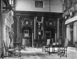 Schermo nella sala da Charles Latham