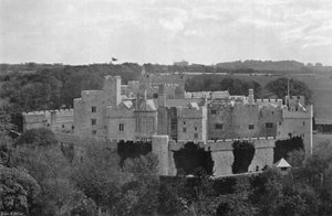 Castello di St. Donats dalla Torre di Guardia da Charles Latham