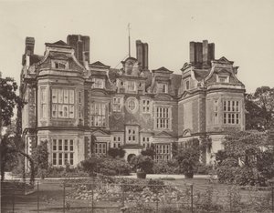 Swateley Hall, Uxbridge, il Fronte del Giardino da Charles Latham