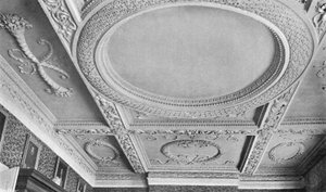 Il soffitto del salotto