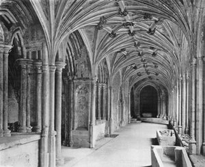 Chiostro Est a Laycock Abbey, Wilts