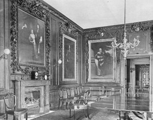 La grande sala da pranzo da Charles Latham