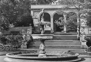 La loggia e la fontana da Charles Latham