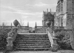 La Scala della Terrazza dal Giardino Privato Interrato da Charles Latham