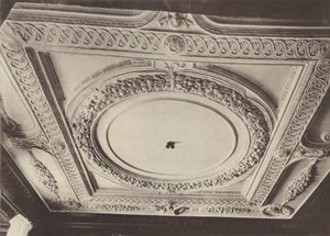Thorpe Hall, Peterborough, soffitto della sala da pranzo
