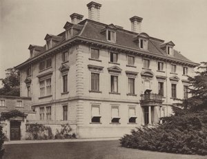 Thorpe Hall, Peterborough, il Fronte Sud da Charles Latham