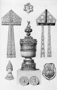 Reliquie associate a Thomas A Becket, 1886