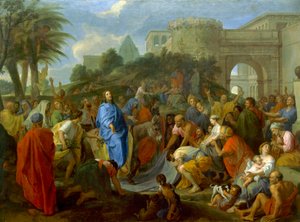 Ingresso di Cristo a Gerusalemme da Charles Le Brun