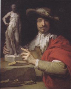 Tedesco: Porträt des Bildhauers Nicolas le Brun Ritratto dello scultore Nicolas Le Brun