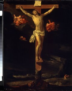 La crocifissione. Si può leggere l