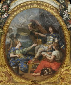 Ordine ristabilito nelle finanze del Regno, 1662 da Charles Le Brun