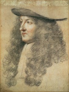 Ritratto di Luigi XIV, c.1663 da Charles Le Brun