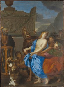Il sacrificio di Polissena, 1647 da Charles Le Brun