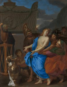 Il sacrificio di Polissena da Charles Le Brun
