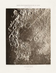 Carte photographique de la lune, planche II.A (Carta fotografica della Luna, lastra II.A),13 settembre da Charles le Morvan