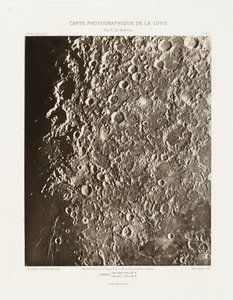 Carte photographique de la lune, planche III.A (Carta fotografica della Luna, lastra III.A),21 ottobre