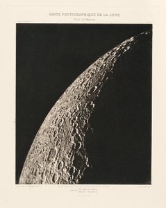 Carte photographique de la lune, planche VI (Carta fotografica della Luna, lastra VI),22 febbraio