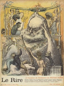 Centenario della nascita di Victor Hugo, illustrazione per Le Rire
