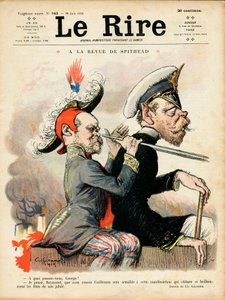 Copertina di "Le Lire", Satirico a Colori da Charles Leandre