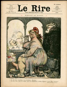 Copertina di "The Laughs", Satirique en Couleurs da Charles Leandre
