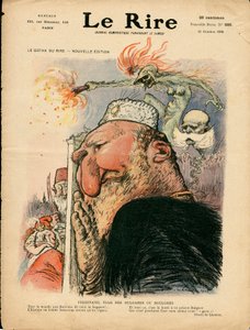 Copertina di Il Riso, satirico a colori da Charles Leandre