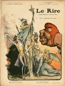 Copertina di "Il Riso", numero 321, Satirico a Colori da Charles Leandre