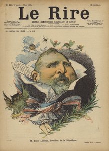 Emile Loubet, Illustrazione per Le Rire