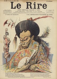 Imperatrice vedova della Cina da Charles Leandre