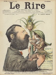 Gaston Menier, illustrazione per Le Rire