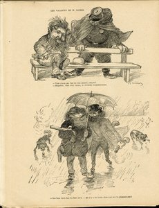 Illustrazione in Le Rire da Charles Leandre