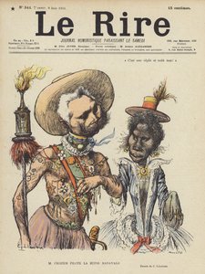 Illustrazione per Le Rire da Charles Leandre