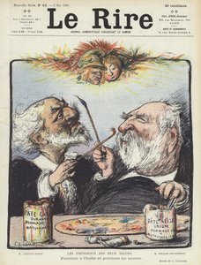 Illustrazione per Le Rire da Charles Leandre