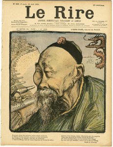 Illustrazione di Charles Leandre per la copertina di Le Lire da Charles Leandre