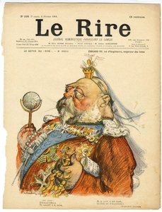 Illustrazione di Charles Leandre per la copertina di Le Rire da Charles Leandre