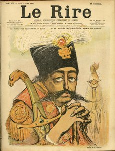Illustrazione di Charles Leandre (1862-1934) per la Copertina di Le Rire da Charles Leandre
