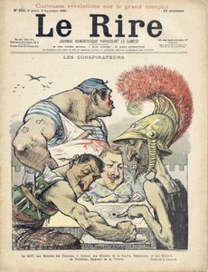 Illustrazione di Charles Leandre (1862-1934) per la copertina di Le Rire da Charles Leandre