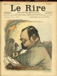 Illustrazione di Charles Leandre per la copertina di Le Rire da Charles Leandre