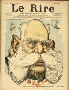 Illustrazione di Charles Leandre (1862-1934) per la copertina di Le Rire da Charles Leandre