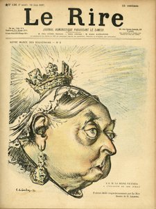 Illustrazione di Charles Leandre (1862-1934) per la copertina di Le Rire da Charles Leandre