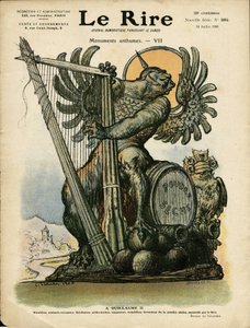 Illustrazione di Charles Leandre per la copertina di Le Rire da Charles Leandre