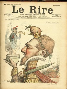 Illustrazione di Charles Leandre (1862-1934) per la copertina di Le Rire da Charles Leandre