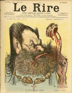 Illustrazione di Charles Leandre (1862-1934) per la Copertina di Le Rire