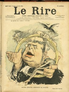Illustrazione di Charles Leandre (1862-1934) per la Copertina di Le Rire da Charles Leandre