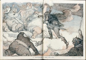 Illustrazione di Charles Leandre (1862-1934) in "Fantasio" da Charles Leandre