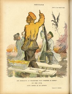 Illustrazione di Charles Leandre (1862-1934) in Le Rire da Charles Leandre