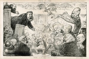 Illustrazione di Charles Leandre (1862-1934) in Le Rire da Charles Leandre