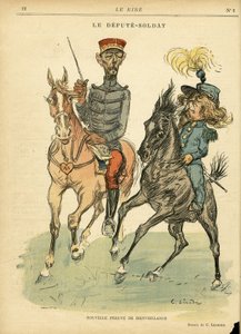 Illustrazione di Charles Leandre in Le Rire da Charles Leandre