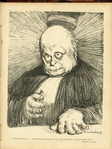 Illustrazione di Charles Leandre (1862-1934) in Le Rire