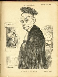 Illustrazione di Charles Leandre (1862-1934) in Le Rire da Charles Leandre